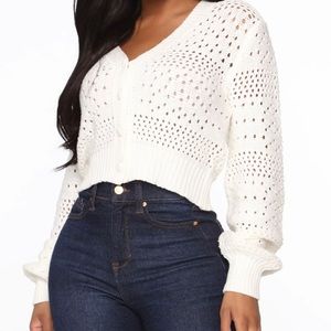 Snuggle Buddy Cardigan - Off White